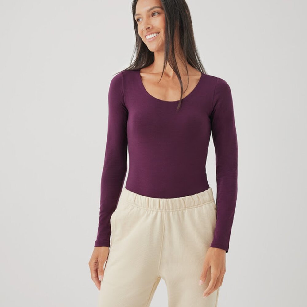Pact | Longsleeve Bodysuit | M